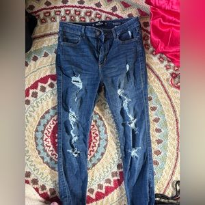 Hollister high rise skinny jeans